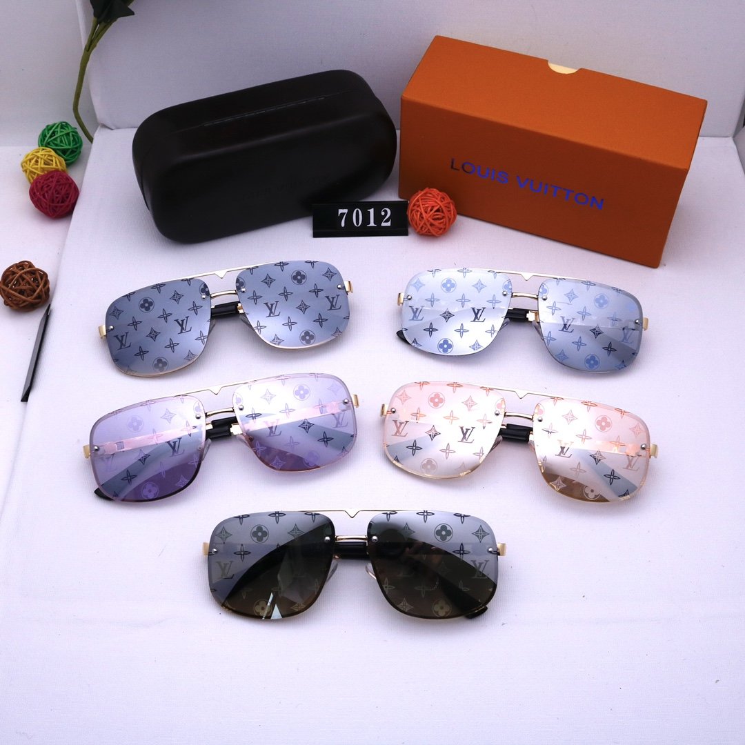 5 Colors Printed Lens Polarized Sunglasses