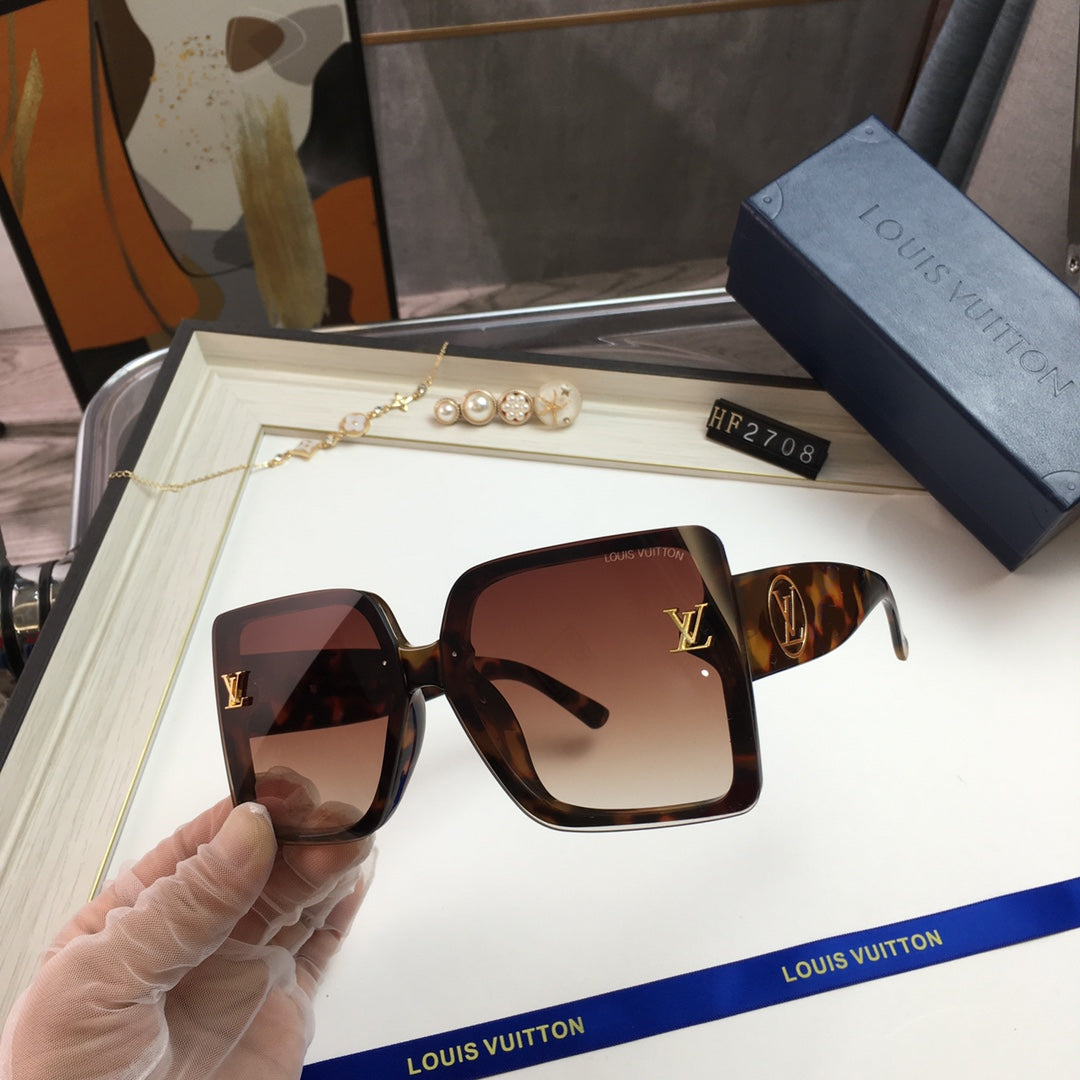 5 COLORS SQUARE FRAME POLARIZED GLASSES