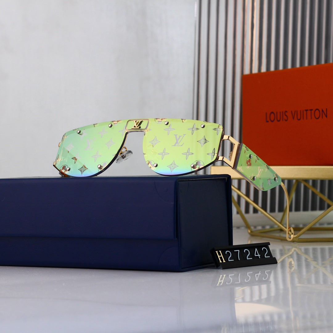 7 COLORS CRYSTAL UNISES POLARIZING SUNGLASSES