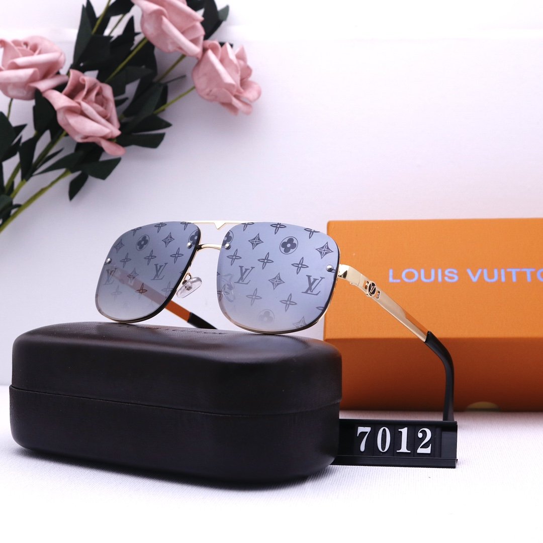 5 Colors Printed Lens Polarized Sunglasses