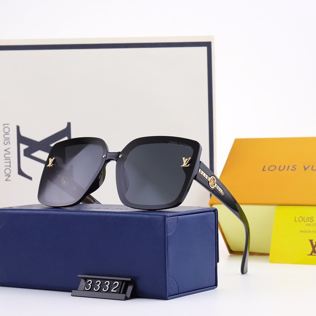 5 Colors Square Gradient Lens Polarized Sunglasses