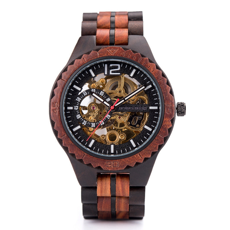 Wooden Style Men's Watch
