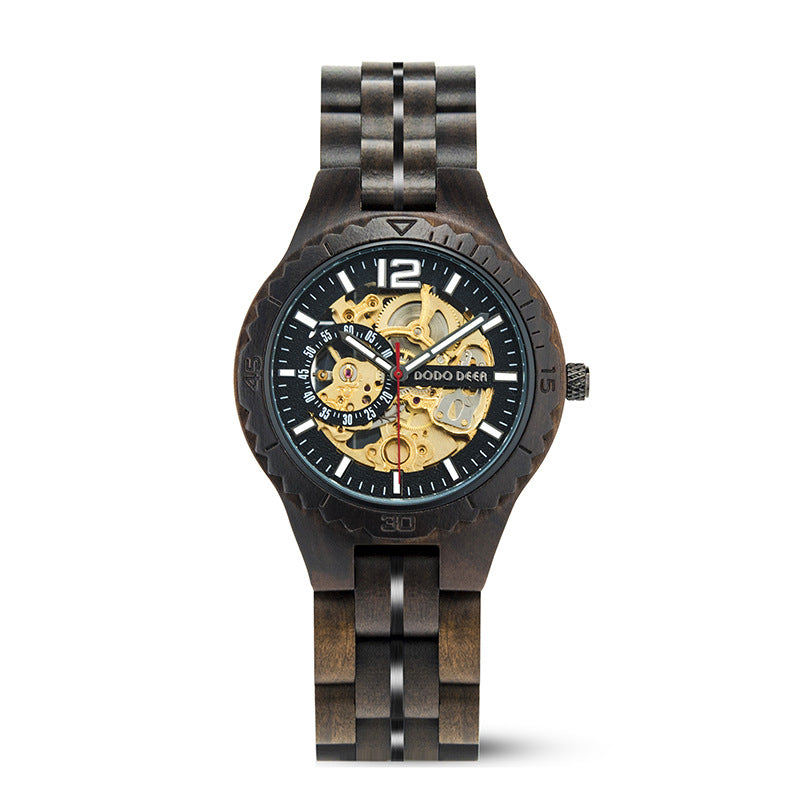 Wooden Style Men's Watch