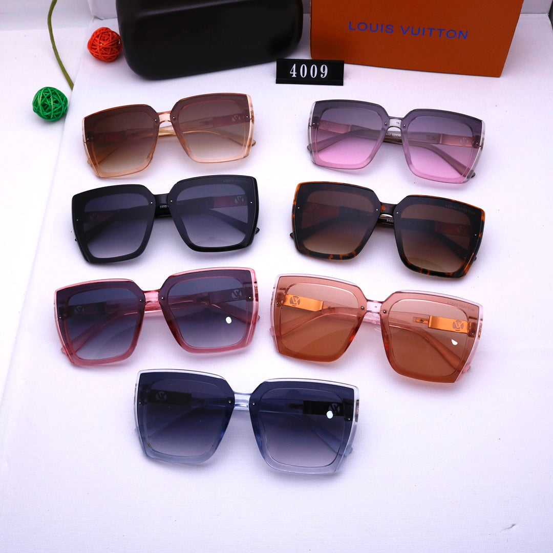7 COLORS CRYSTAL FRAME SUNGLASSES