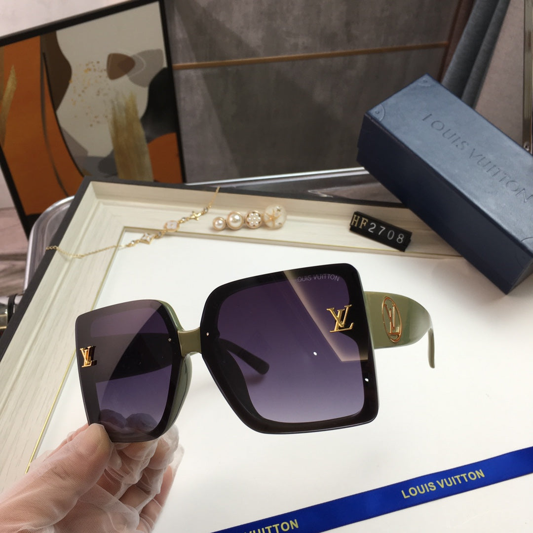 5 COLORS SQUARE FRAME POLARIZED GLASSES