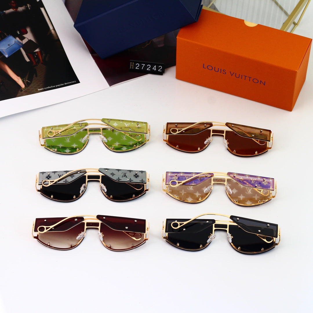 7 COLORS CRYSTAL UNISES POLARIZING SUNGLASSES