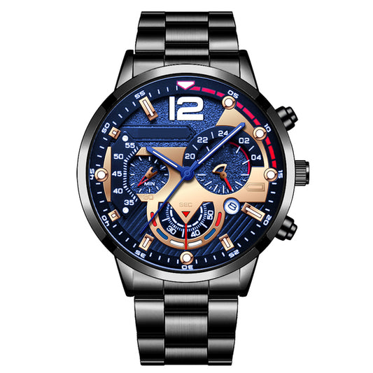 Black Blue - Black 904L Steel - Automatic -41mm