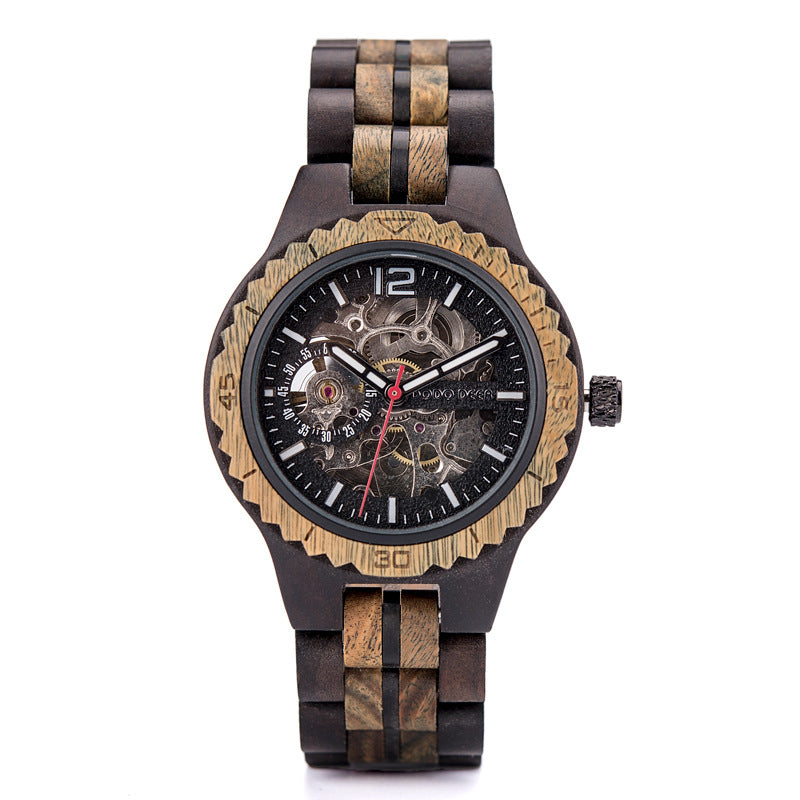 Wooden Style Men's Watch