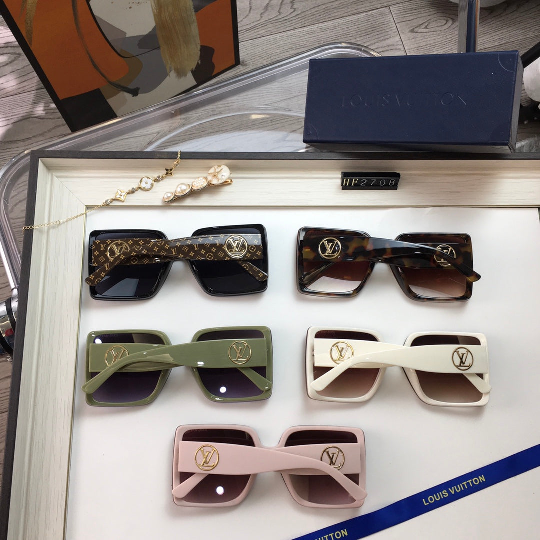 5 COLORS SQUARE FRAME POLARIZED GLASSES