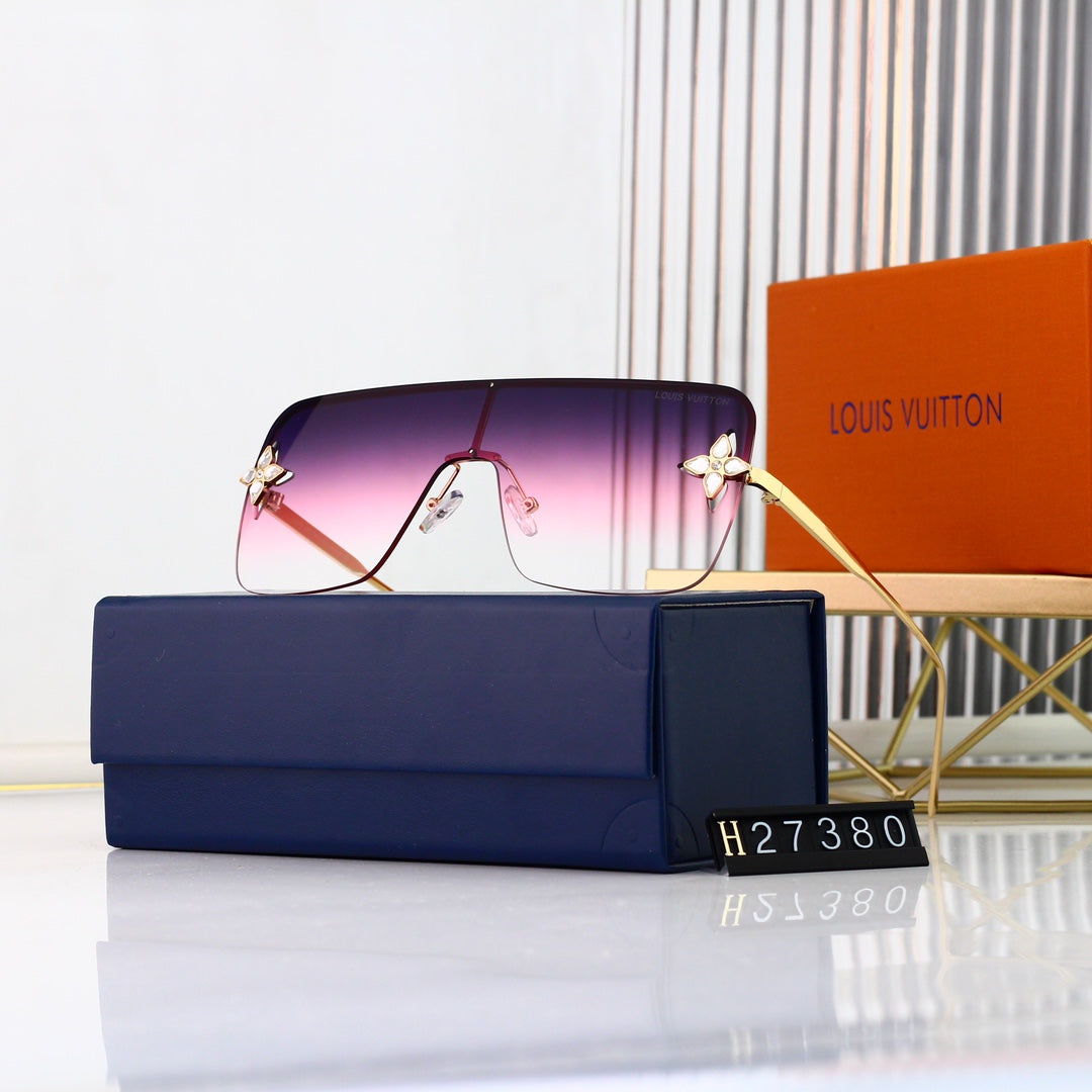 6 COLORS FRAMELESS METAL LEGS POLARIZED SUNGLASSES