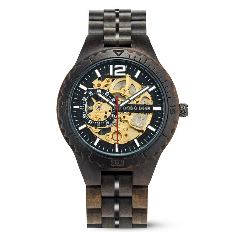 Wooden Style Men's Watch